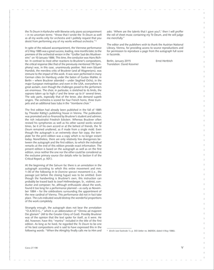 Te Deum Te Deum 4-Part scores gallery preview page 6