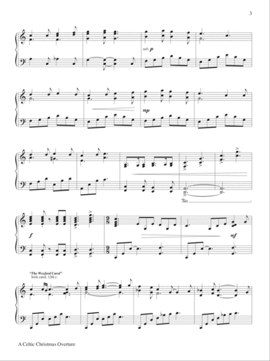 Celtic Hymns for Christmas Piano Solo scores gallery preview page 8