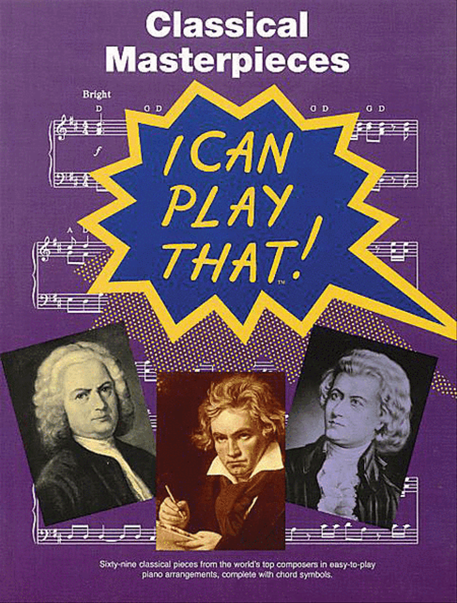 I Can Play That! Classical Masterpieces Piano scores gallery preview page 1