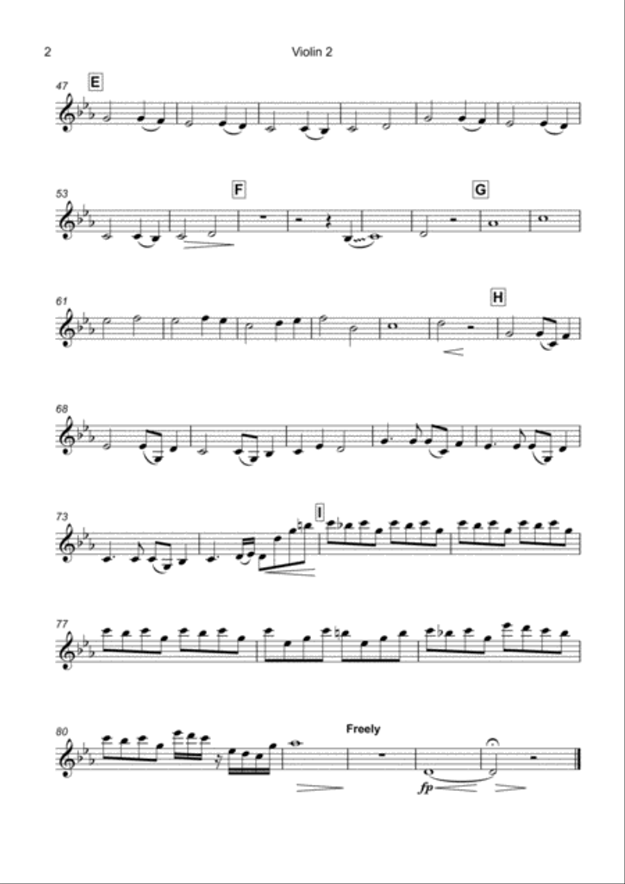 Skyfall String Quartet scores gallery preview page 5