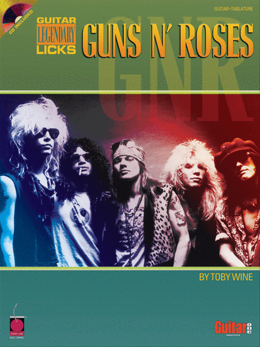 Guns N' Roses Guitar Tablature scores gallery preview page 1