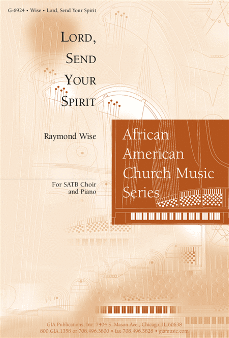Lord, Send Your Spirit 4-Part scores gallery preview page 1