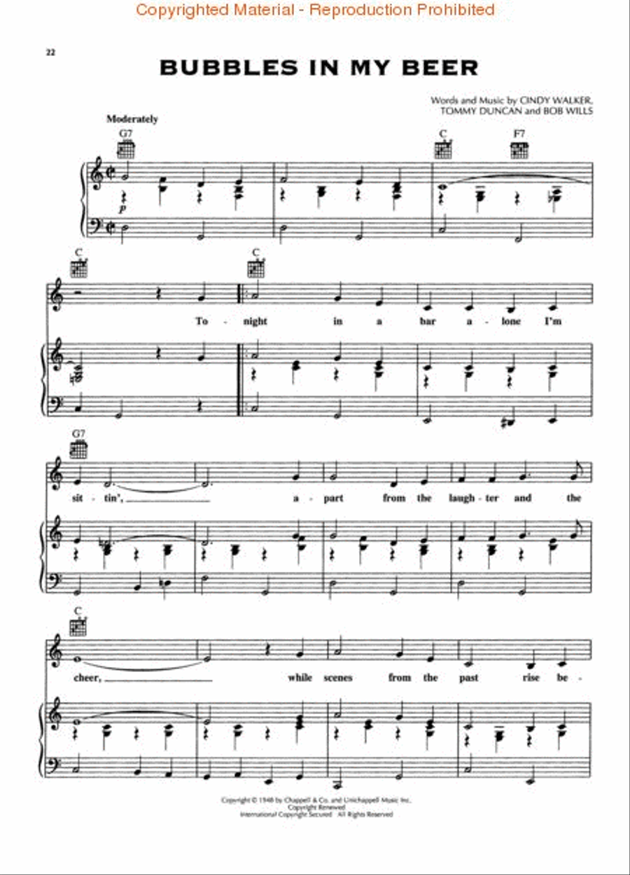 King Of Western Swing King Of Western Swing Piano, Vocal, Guitar scores gallery preview page 3