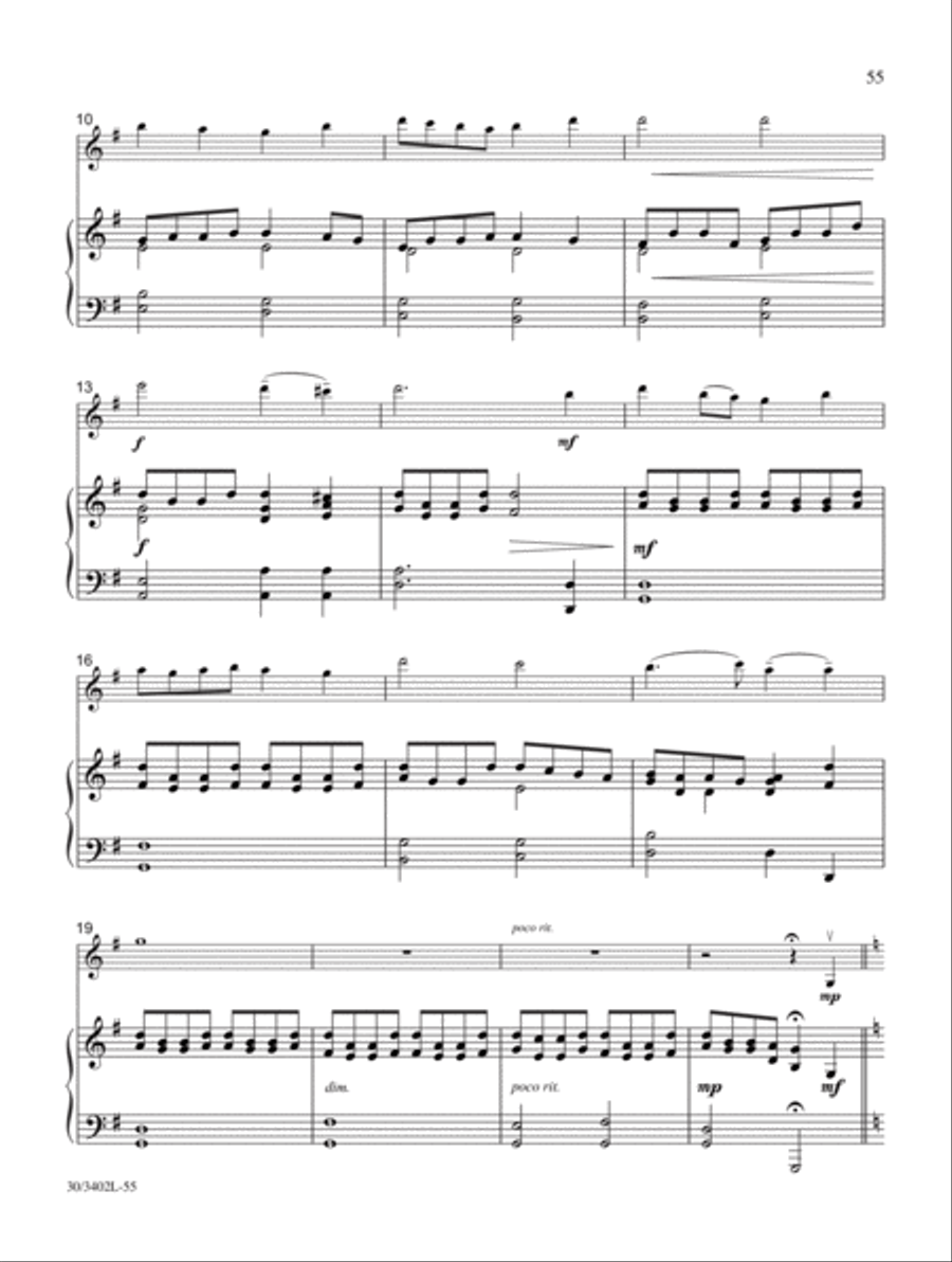 The Everlasting Song Violin Solo scores gallery preview page 21