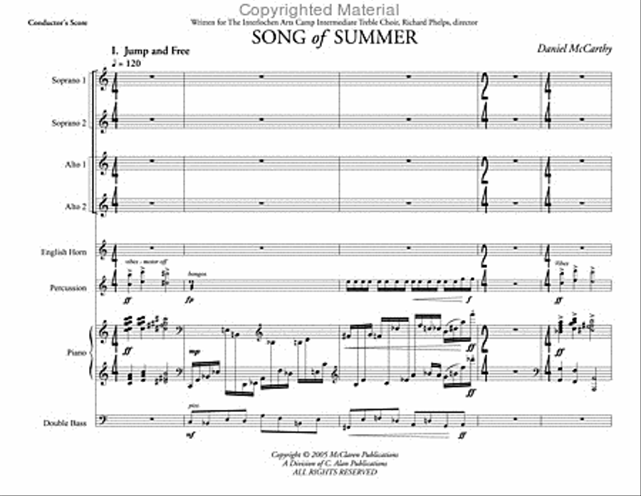 Song of Summer Song of Summer SSAA scores gallery preview page 2