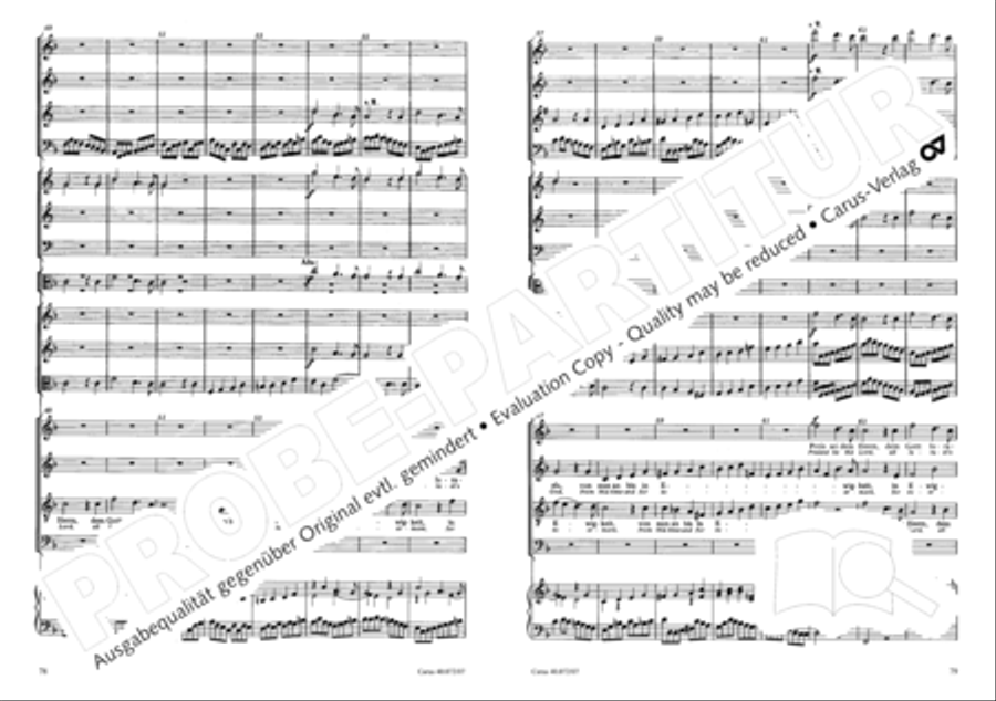 Psalm 42 4-Part scores gallery preview page 41
