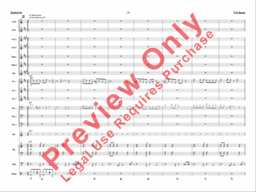 Jive Samba Jazz Ensemble scores gallery preview page 28