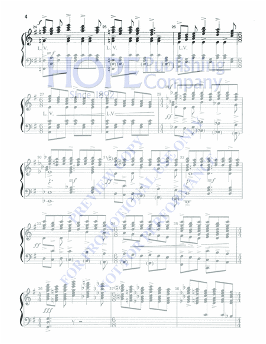 Exultation 5-Octaves scores gallery preview page 4