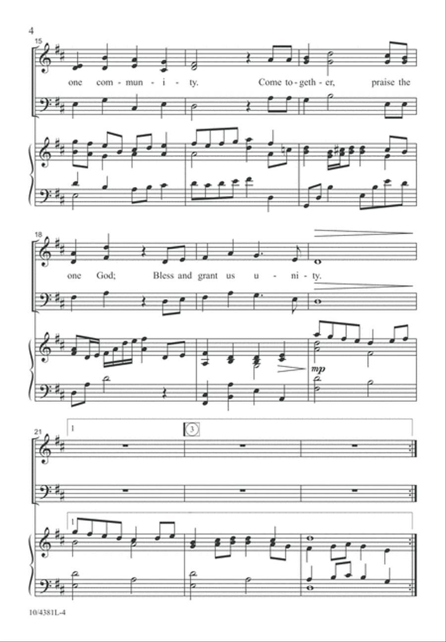 Together in Thanksgiving 3-Part scores gallery preview page 4