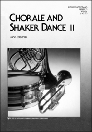 Book cover for Chorale & Shaker Dance II - Score