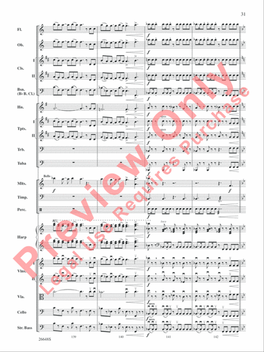 Superman Returns Full Orchestra scores gallery preview page 32
