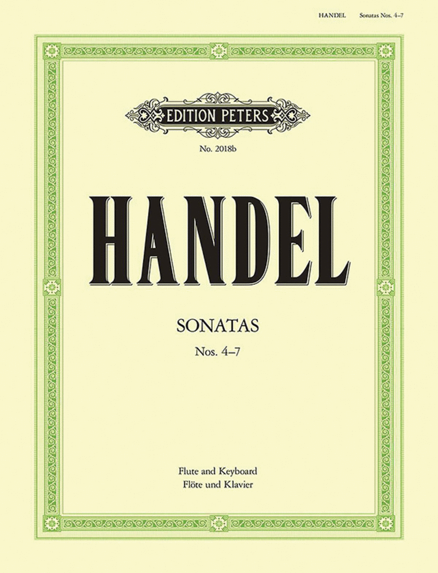 Flute Sonatas (7) Volume 2 (Sonatas 4-7)