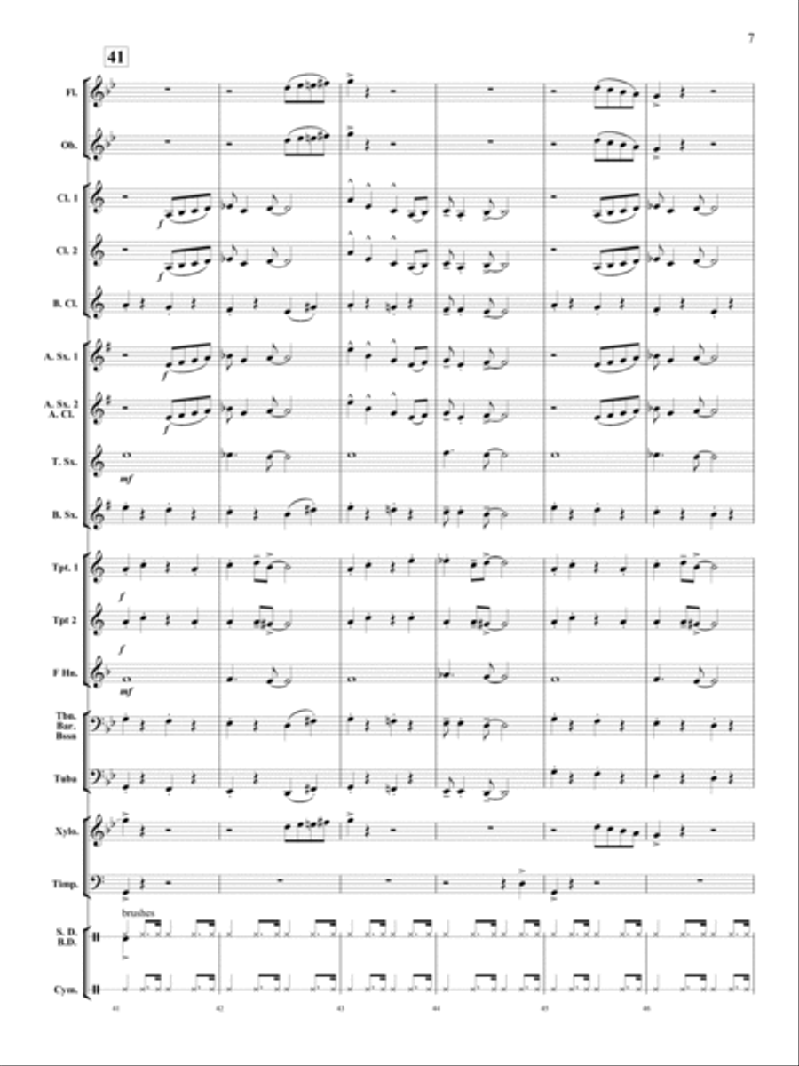 Jazzoo Concert Band - Sheet Music page 8