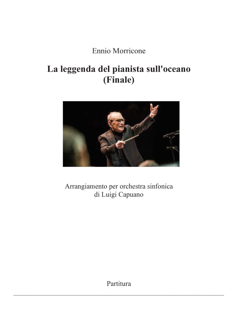 La Leggenda Del Pianista Sull'oceano Full Orchestra scores gallery preview page 1