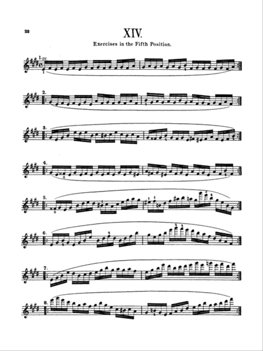 Schradieck: Complete Scale Studies Part scores gallery preview page 1