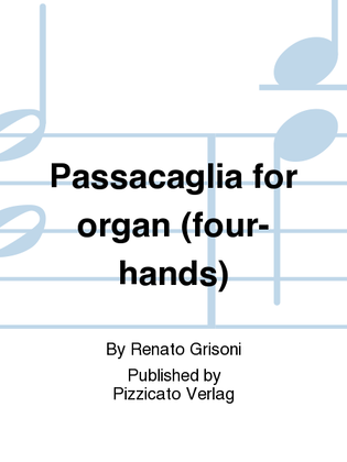 Passacaglia for organ (four-hands)