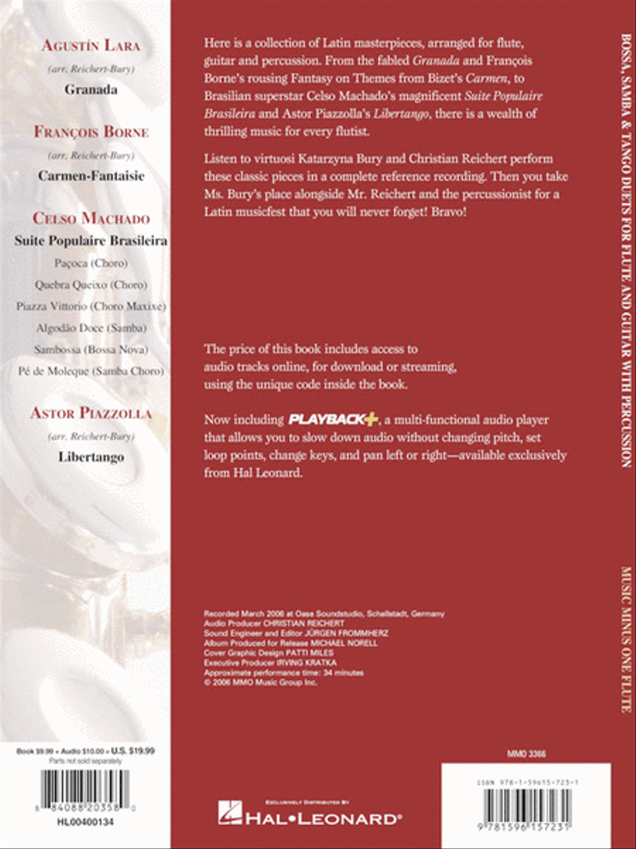Bossa, Samba and Tango Duets for Flute & Guitar Flute scores gallery preview page 5