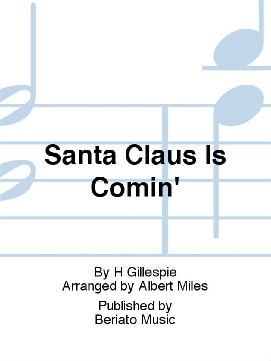 Santa Claus Is Comin' Santa Claus Is Comin' Brass Band scores gallery preview page 1