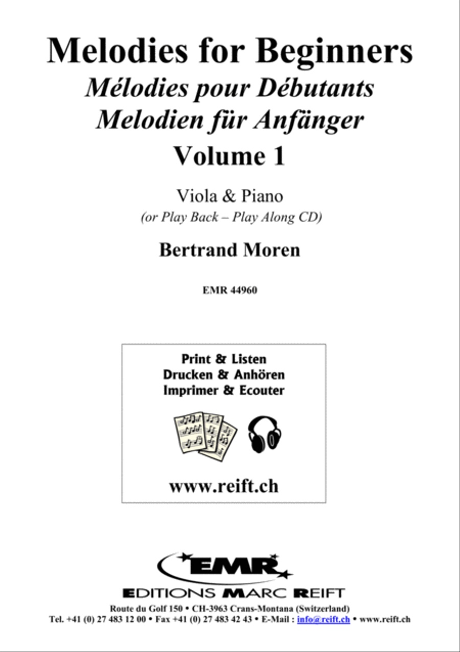 Melodies for Beginners Volume 1 Viola scores gallery preview page 2