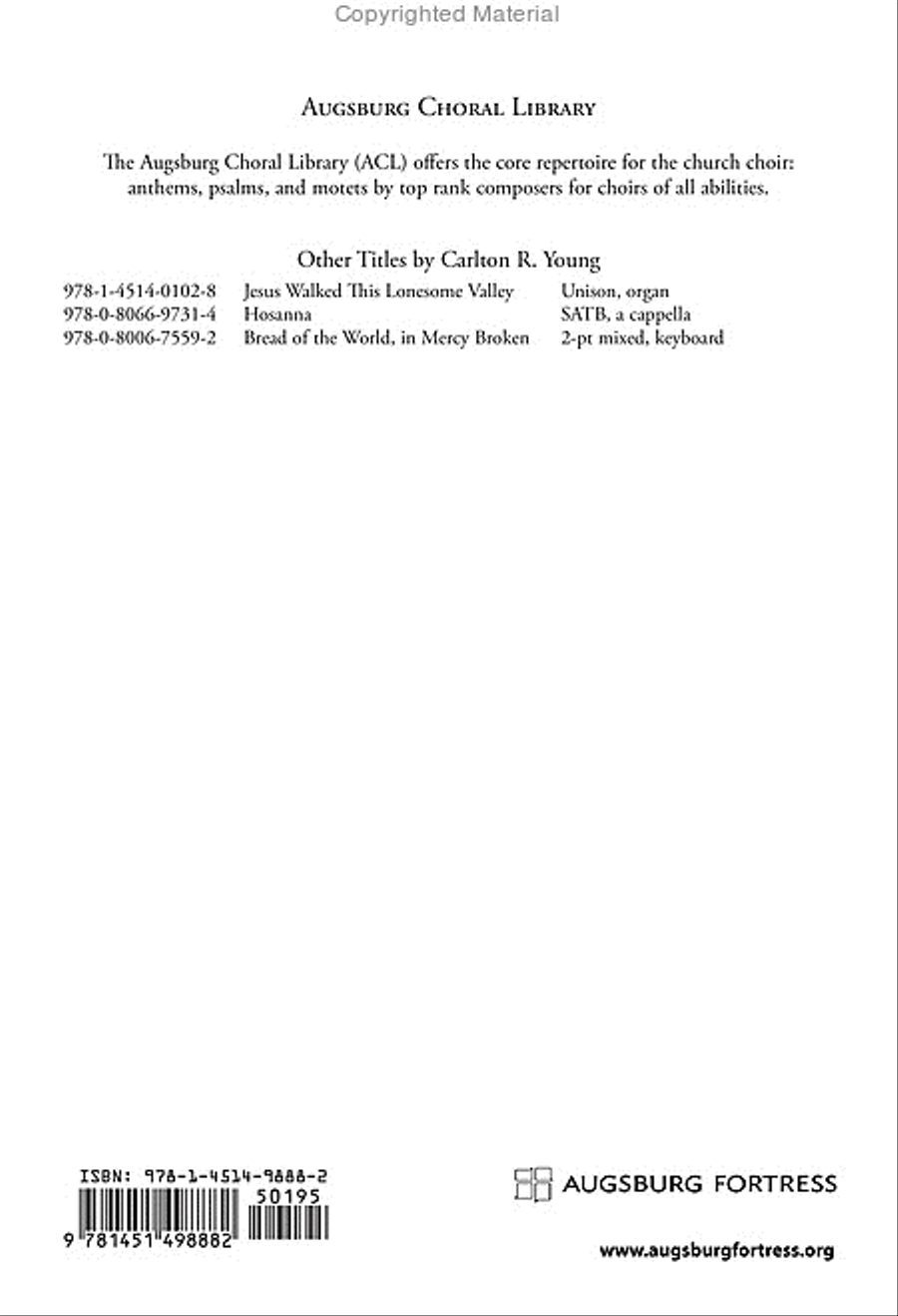 Let All Mortal Flesh Keep Silence 3-Part scores gallery preview page 13