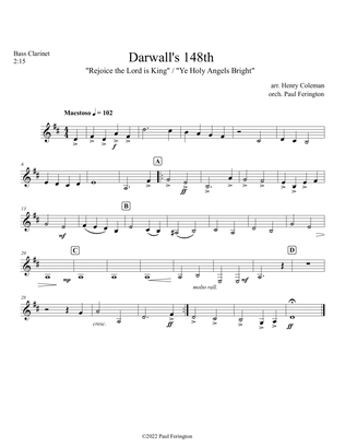 "Rejoice the Lord is King" [Darwall] for Orchestra (in C)