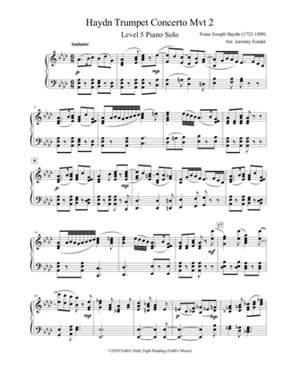 Haydn Trumpet Concerto Mvt 2
