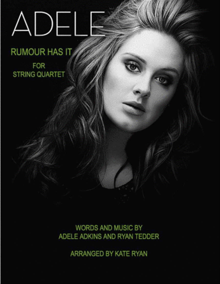 Rumour Has It String Quartet scores gallery preview page 1