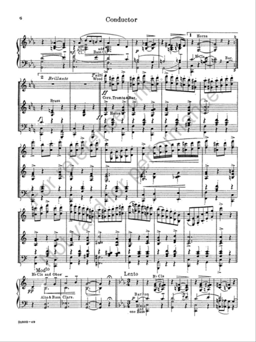 The Evolution of Yankee Doodle Concert Band scores gallery preview page 7