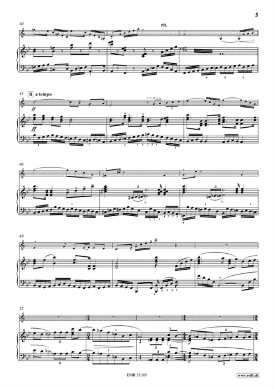 Concerto No. 4 Euphonium scores gallery preview page 5