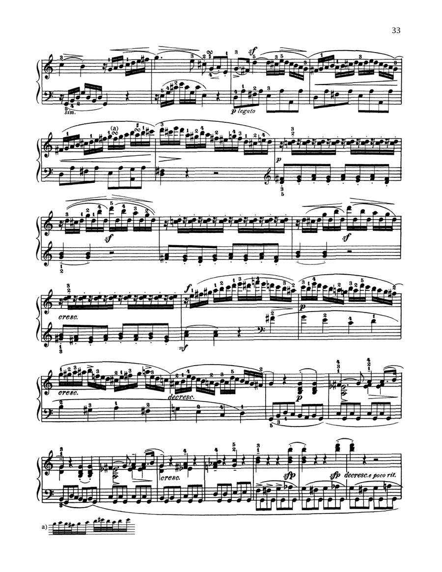 Rondo In C Major, Op. 51, No. 1 Piano Solo scores gallery preview page 2