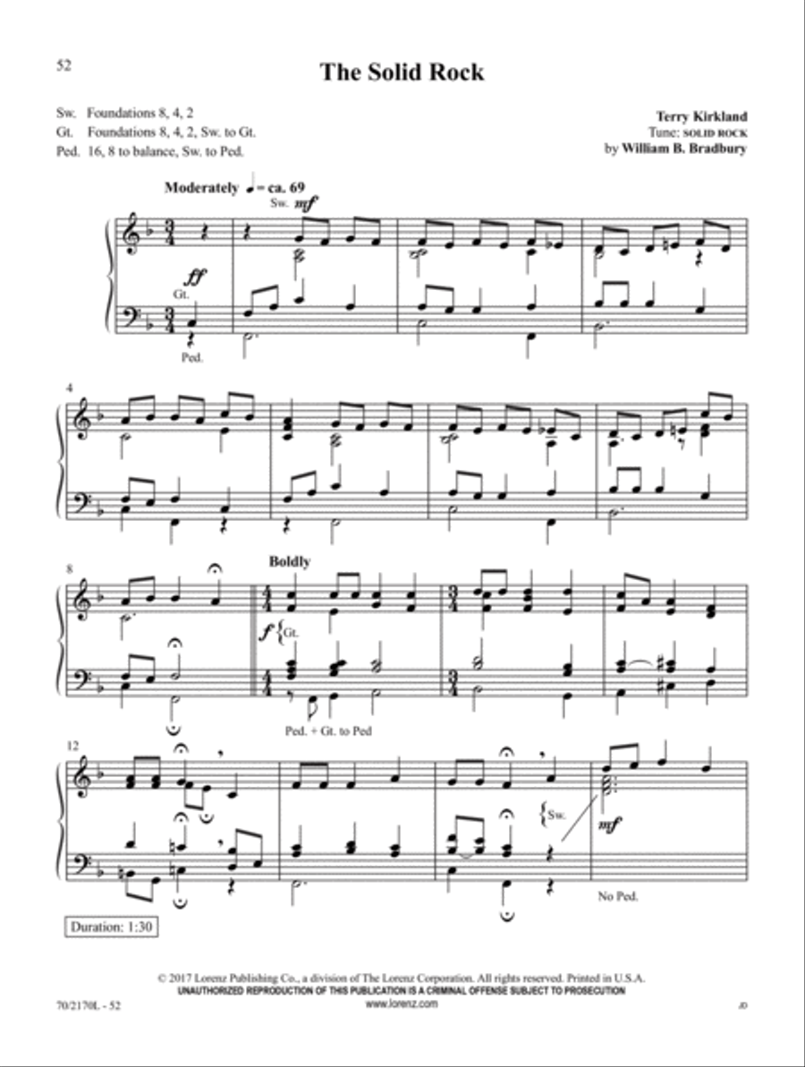 Pick Up & Play Organ Solo scores gallery preview page 31