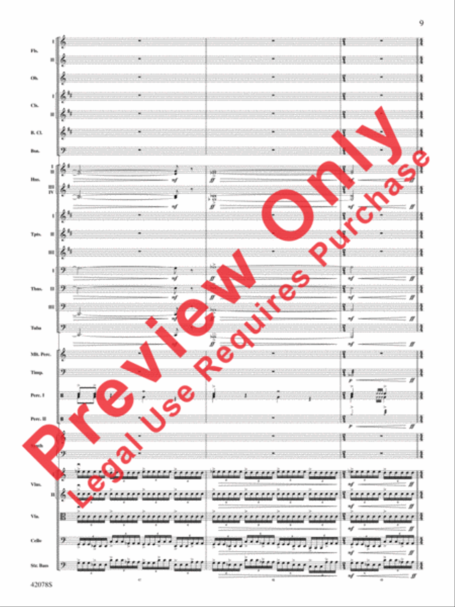 Man of Steel, Selections from Full Orchestra scores gallery preview page 10