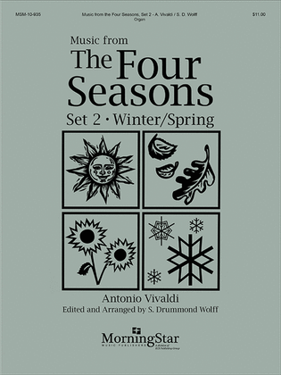Book cover for Music from The Four Seasons, Set 2 - Winter/Spring