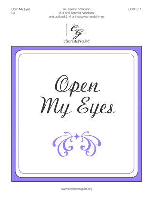 Book cover for Open My Eyes