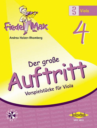 Fiedel-Max für Viola - Der grosse Auftritt Vol. 4