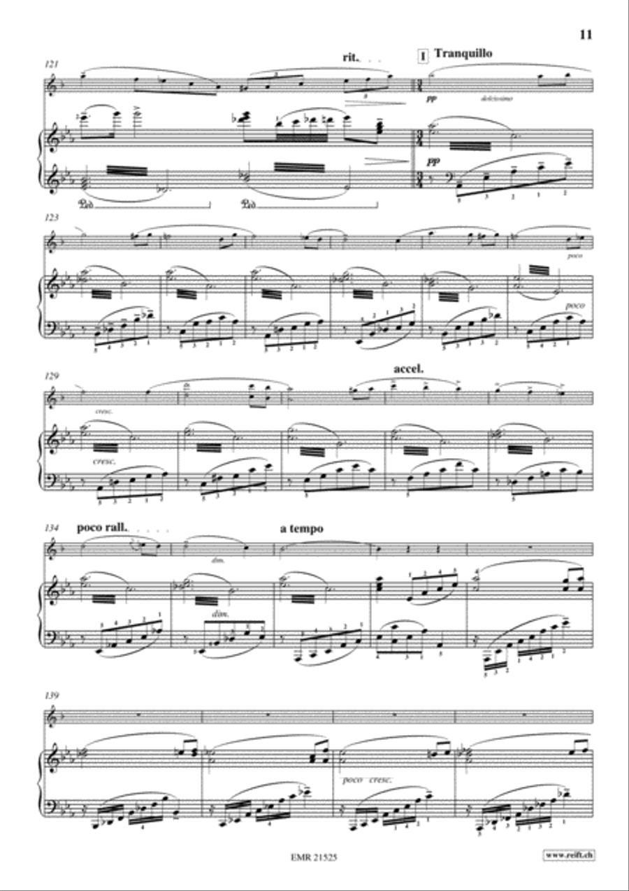 Concerto No. 10 Clarinet Solo scores gallery preview page 11