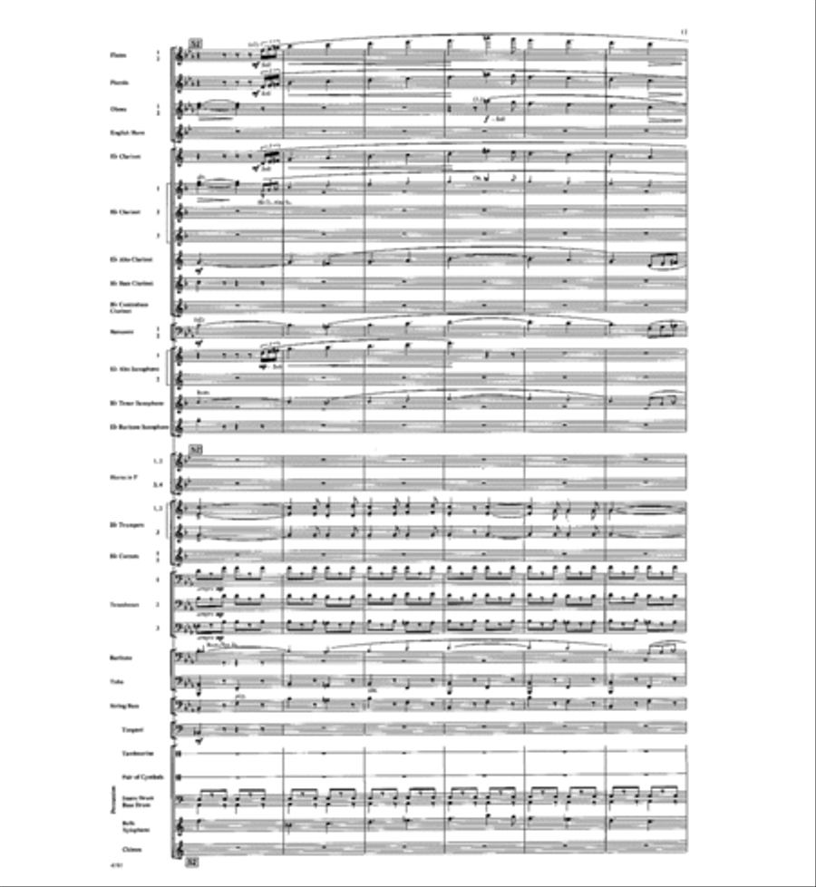 Funiculi, Funicula Concert Band scores gallery preview page 10