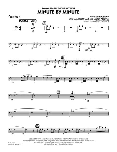 Minute By Minute - Trombone 3