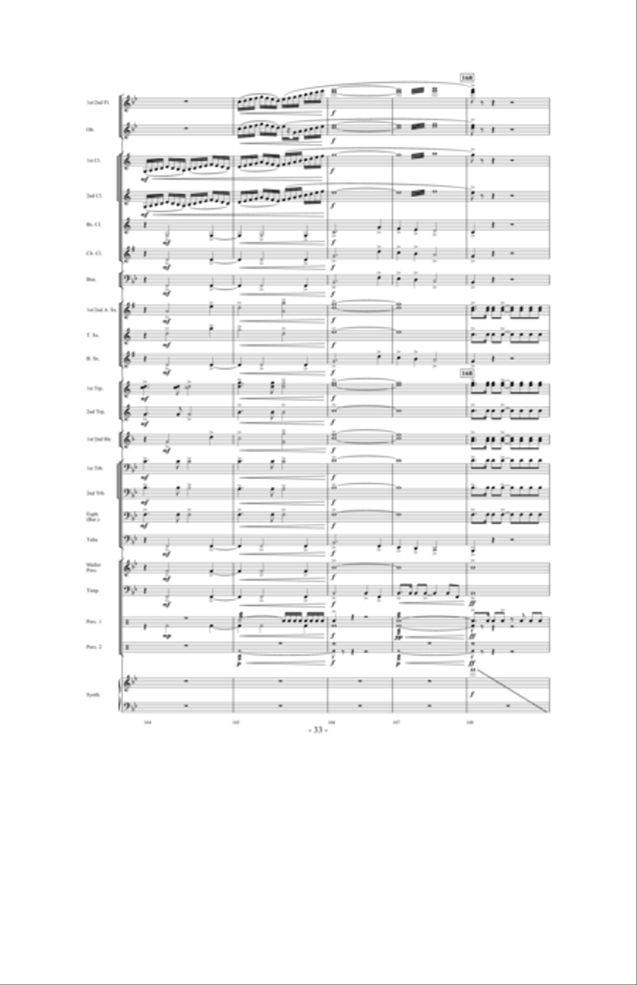 Earhart Earhart Concert Band scores gallery preview page 32