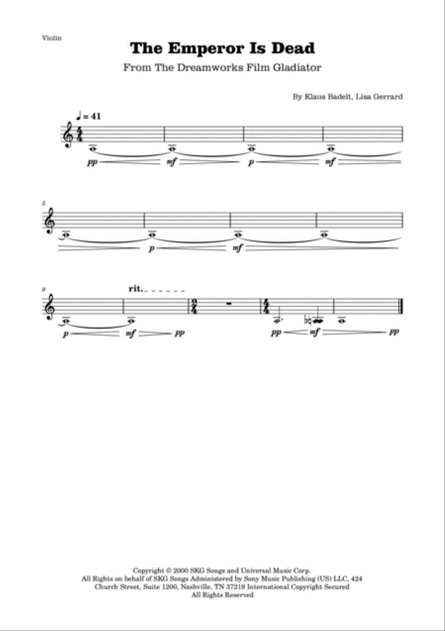 The Emperor Is Dead The Emperor Is Dead Trombone Solo scores gallery preview page 3