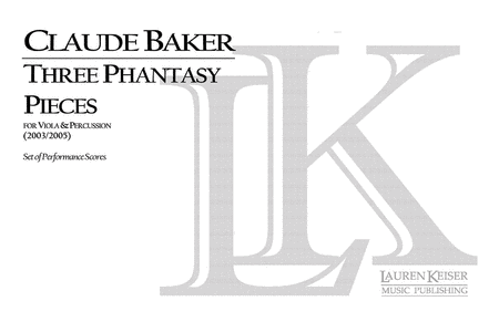 Three Phantasy Pieces for Viola and Percussion