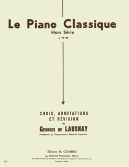 Le Piano classique Hors serie No. 20