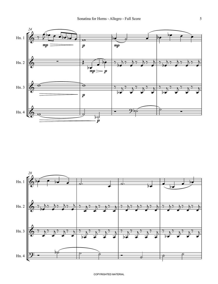 Sonatina for Horns image number null