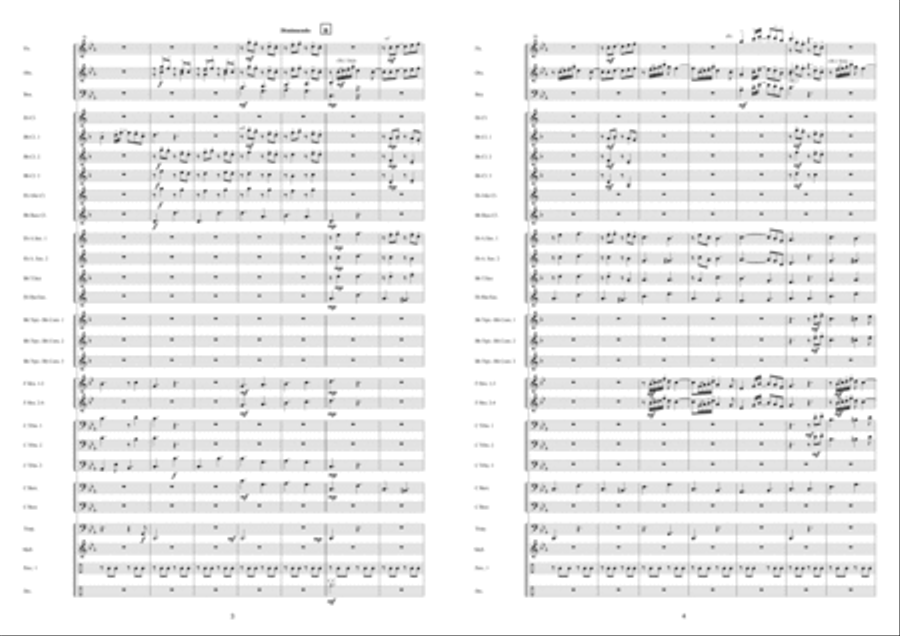 Hijo De La Luna Hijo De La Luna Concert Band scores gallery preview page 3