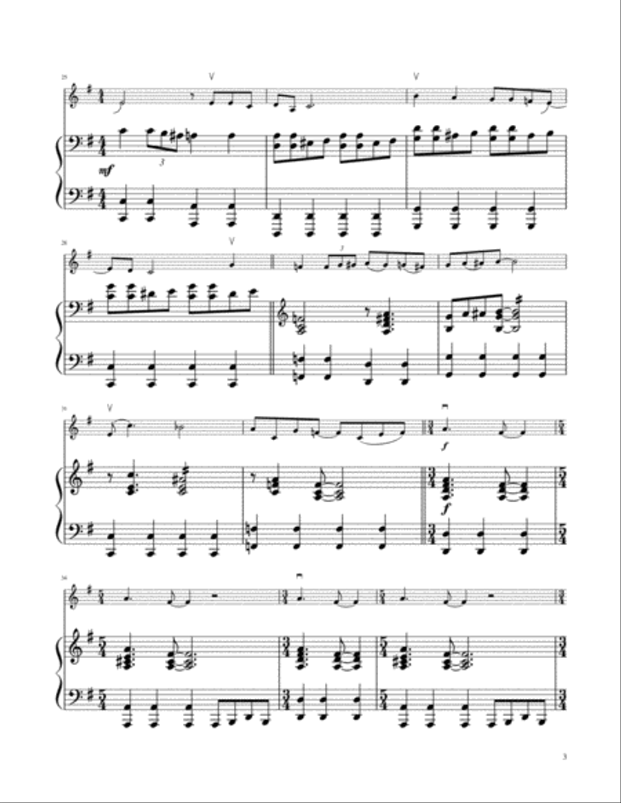 Good Day Sunshine Violin Solo scores gallery preview page 4