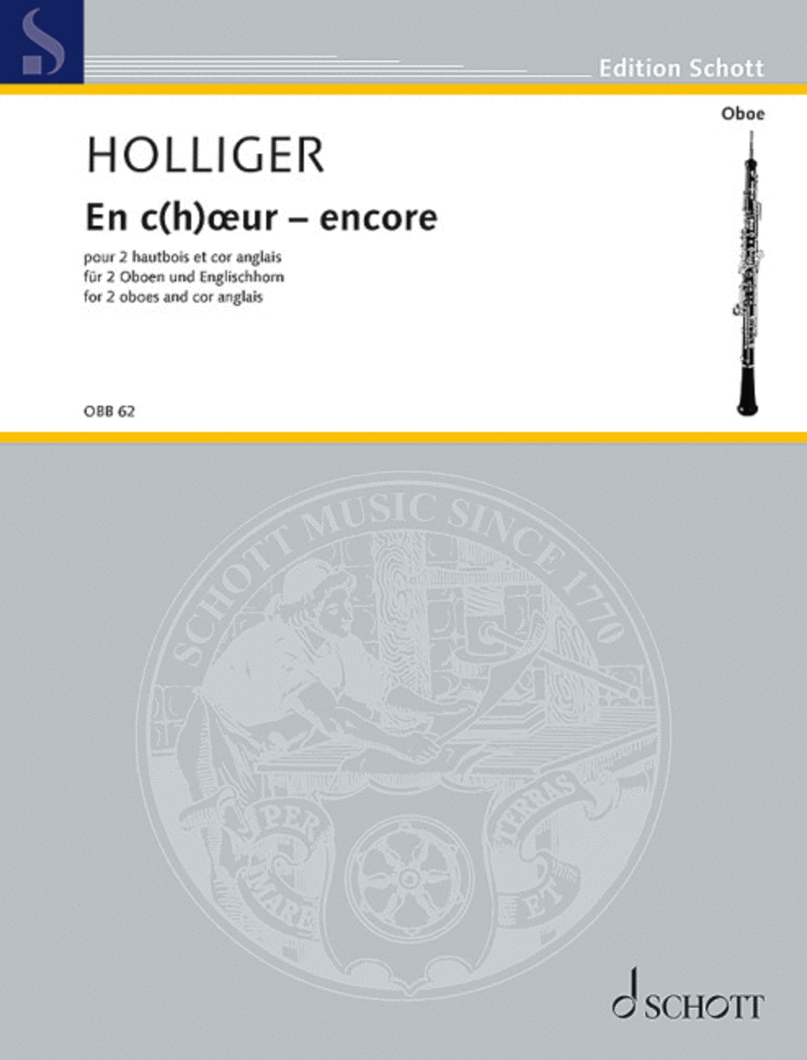 En c(h)œur - encore (Prélude, Fuguette et Hymne à la ronde) English Horn scores gallery preview page 1