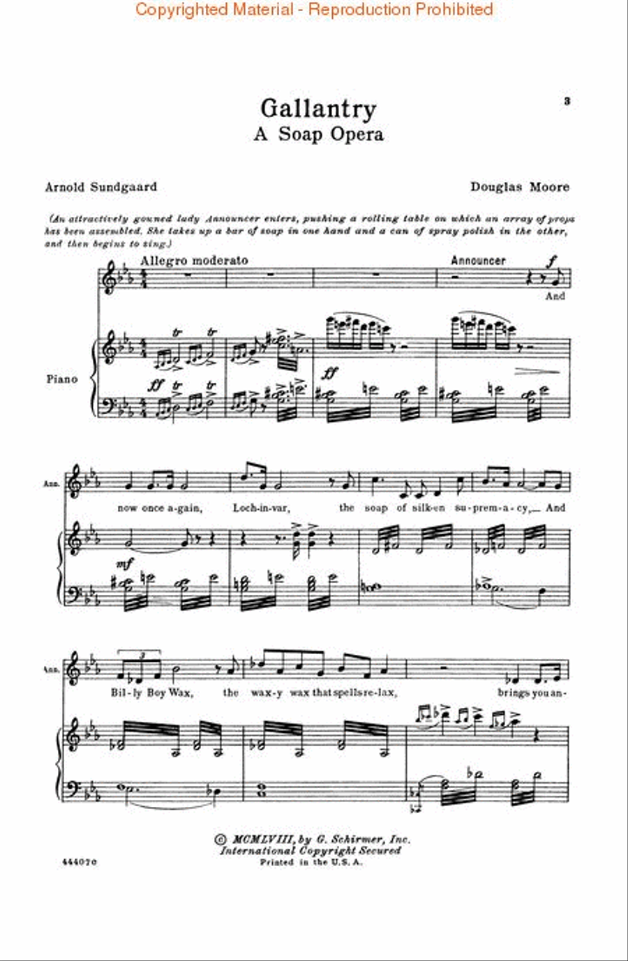 Gallantry Voice scores gallery preview page 2