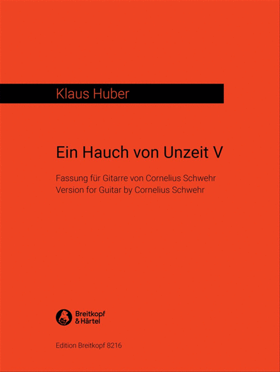 Ein Hauch von Unzeit Guitar Solo scores gallery preview page 1