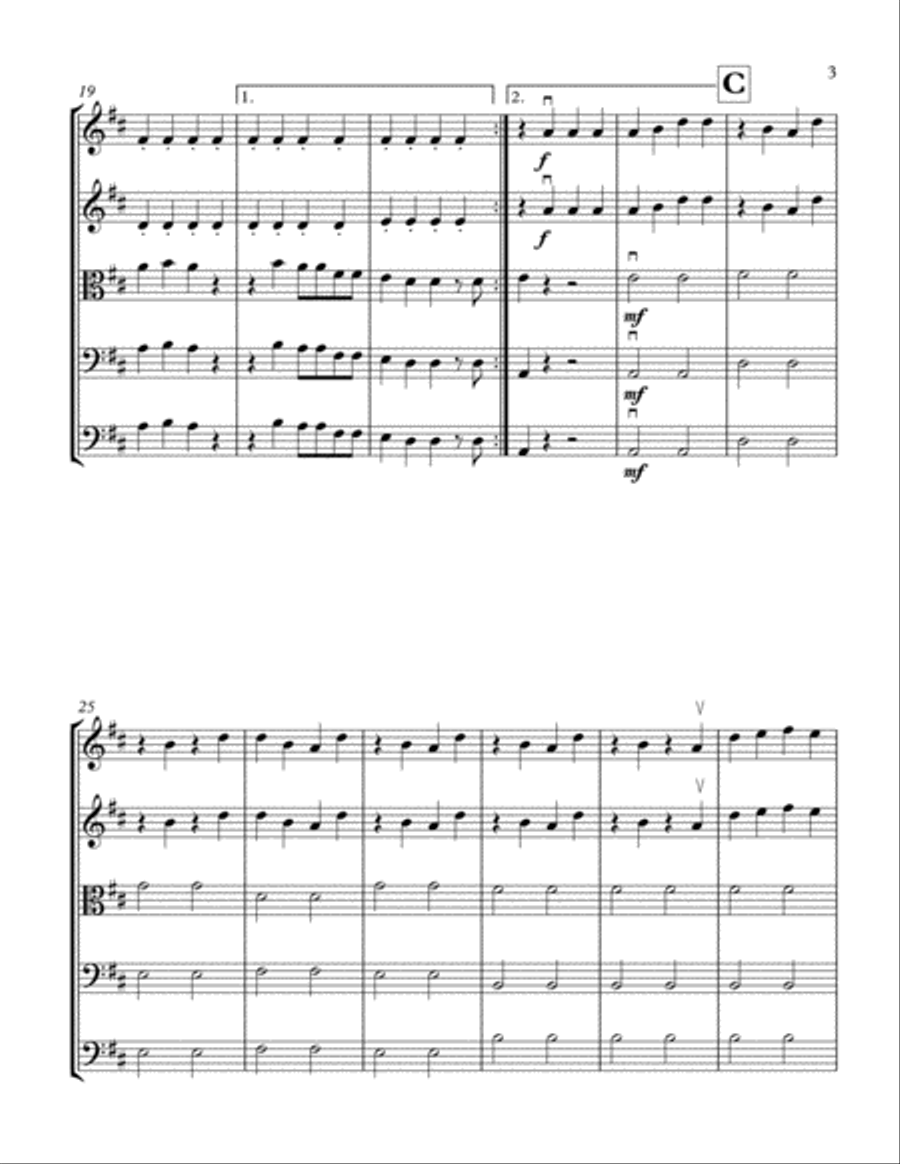 Roar Roar String Orchestra scores gallery preview page 4