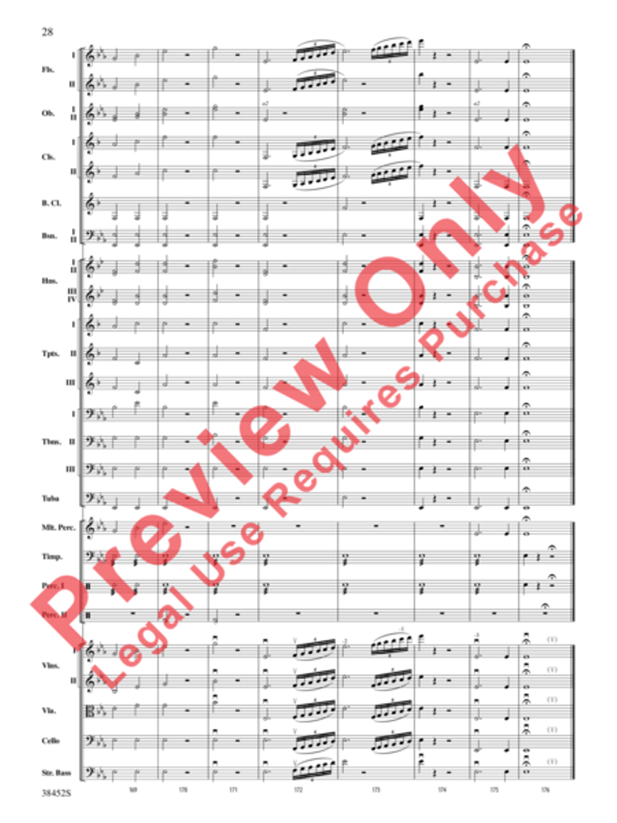 1812 Overture Full Orchestra scores gallery preview page 22